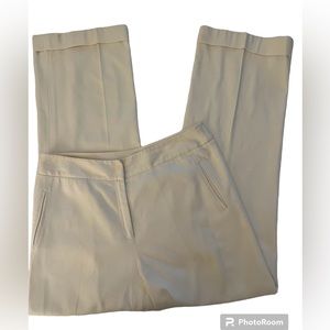 Nordstrom Evelyn Wide Leg Ivory Winter White Dress Pants Size 14